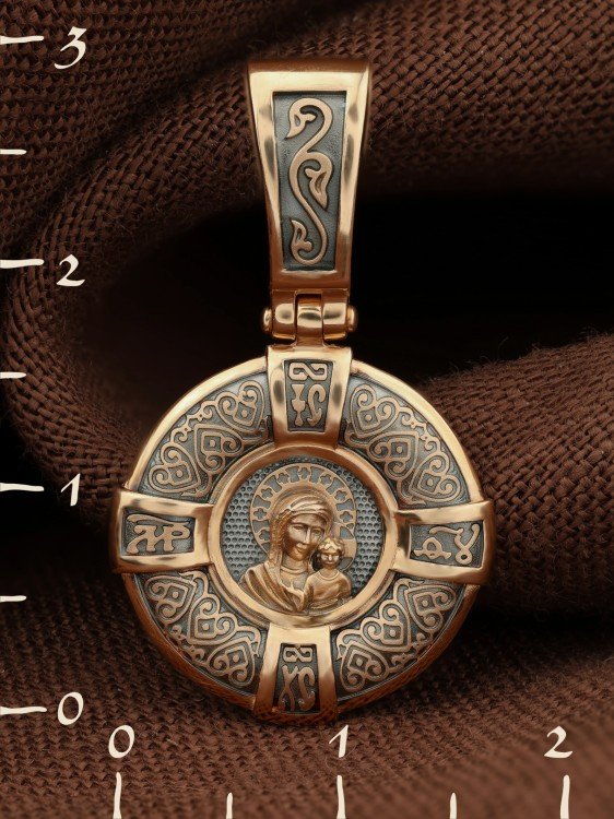 Образок из золота