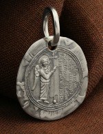 Образок из белого золота