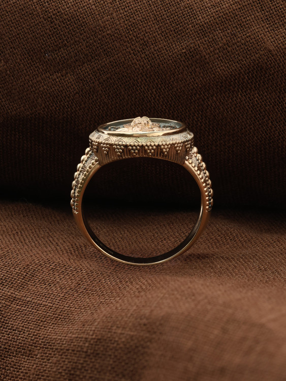 Кольцо из красного золота 585 пробы