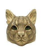 Кольцо из лимонного золота c эмалью