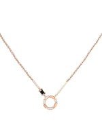 Колье из золота c бриллиантами и ониксом