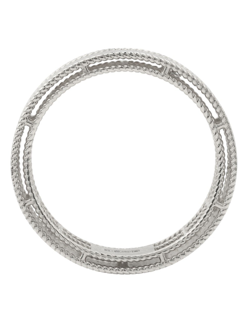 Кольцо из белого золота