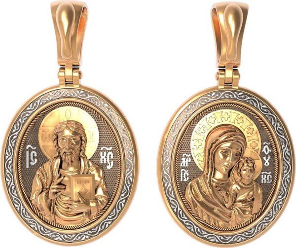 Образок из золота