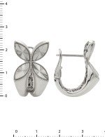 Серьги из белого золота