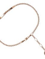 Браслет из золота c ониксом и перламутром