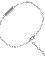 Браслет из белого золота c бриллиантами