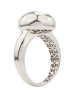 Кольцо из белого золота c бриллиантами