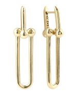 Серьги из лимонного золота