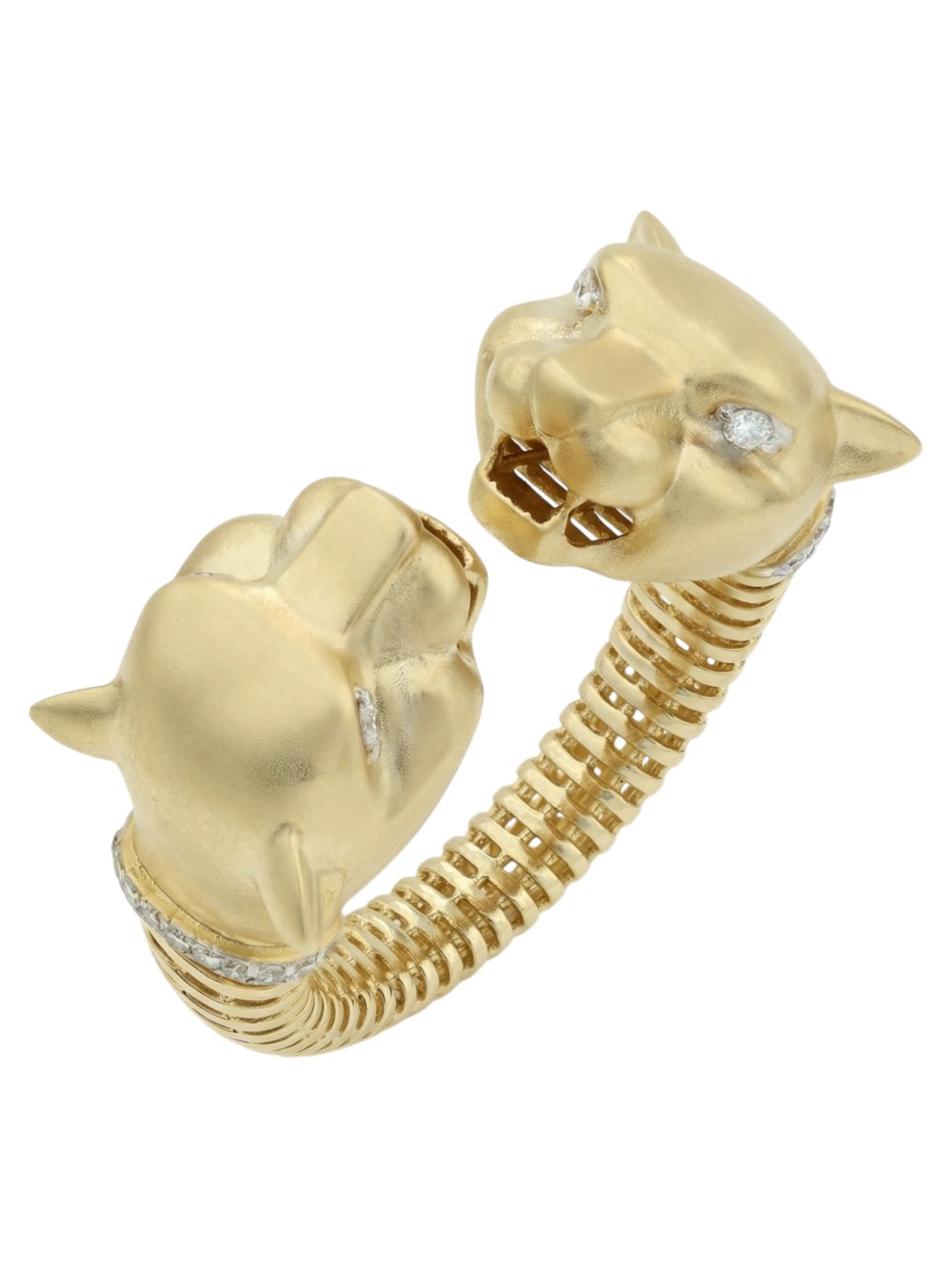 Кольцо из лимонного золота 585 пробы c бриллиантами