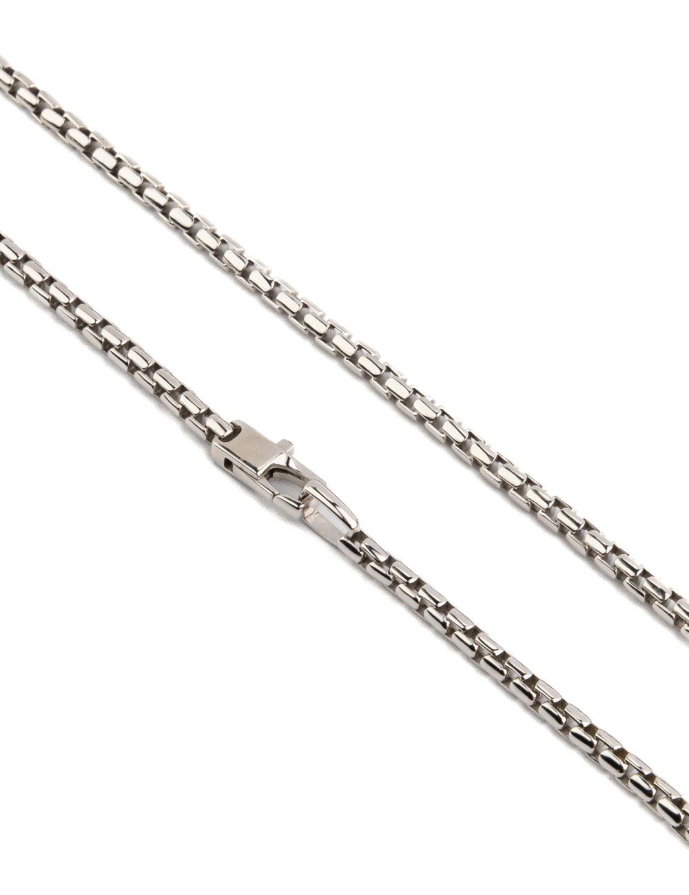 Цепь из белого золота