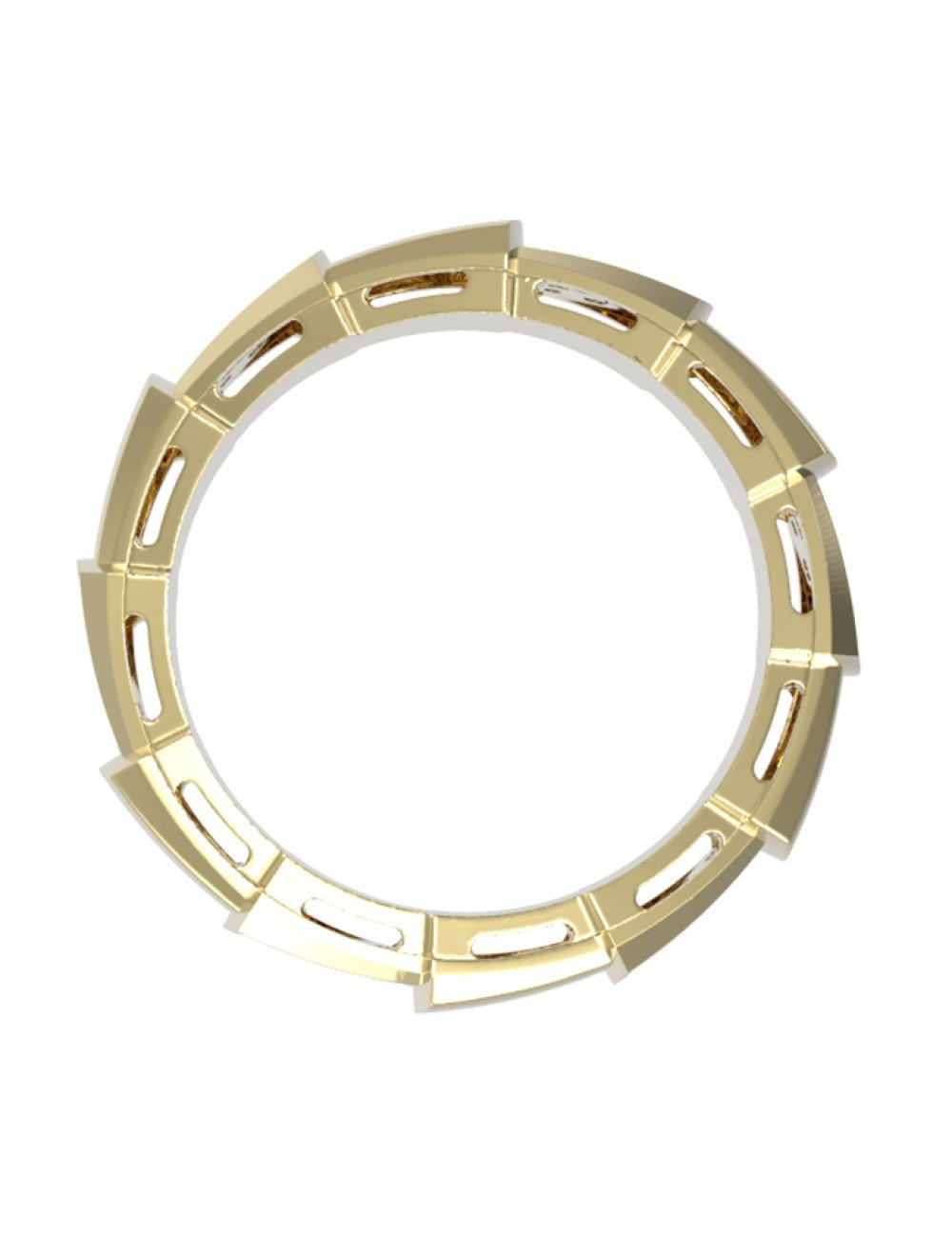 Кольцо из лимонного золота c бриллиантами