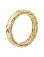 Кольцо из лимонного золота c бриллиантами