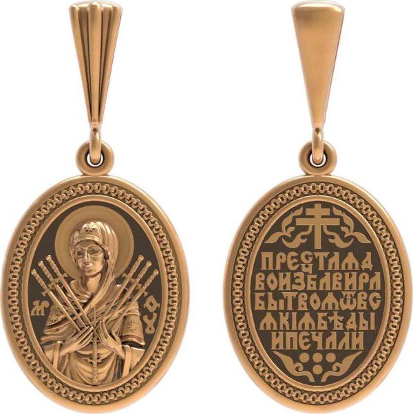 Образок из золота