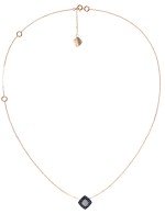 Колье из золота c бриллиантами и сапфиром