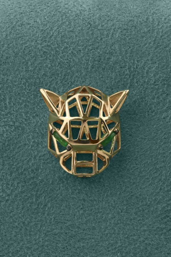 Подвеска из золота c изумрудом