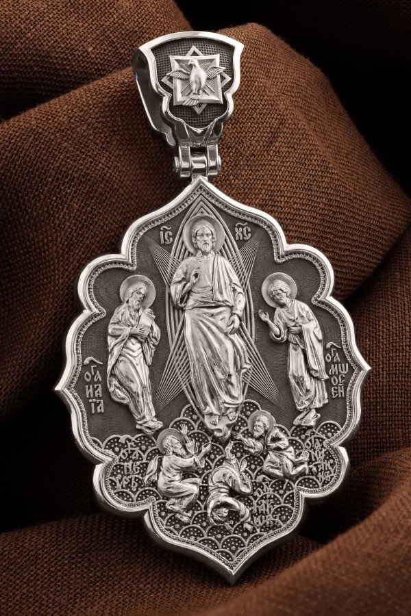 Образок из белого золота