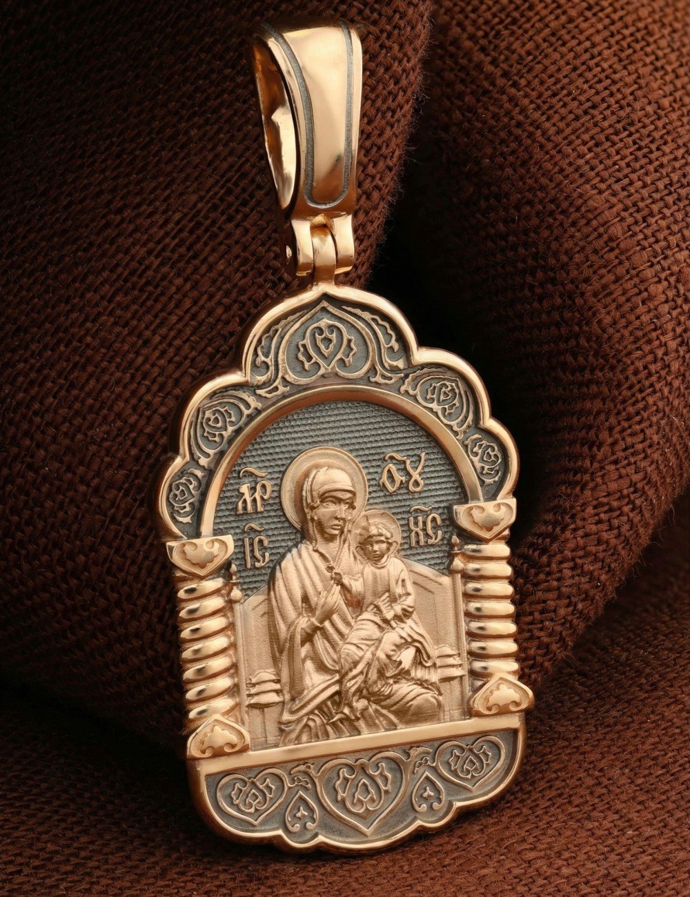 Образок из золота