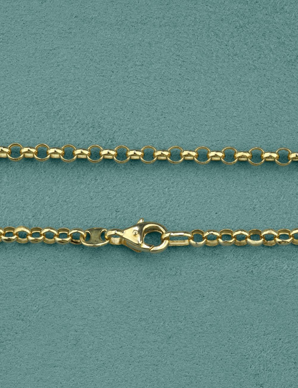 Цепь из лимонного золота