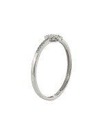 Кольцо из белого золота c бриллиантами