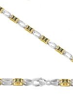 Цепь из лимонного золота