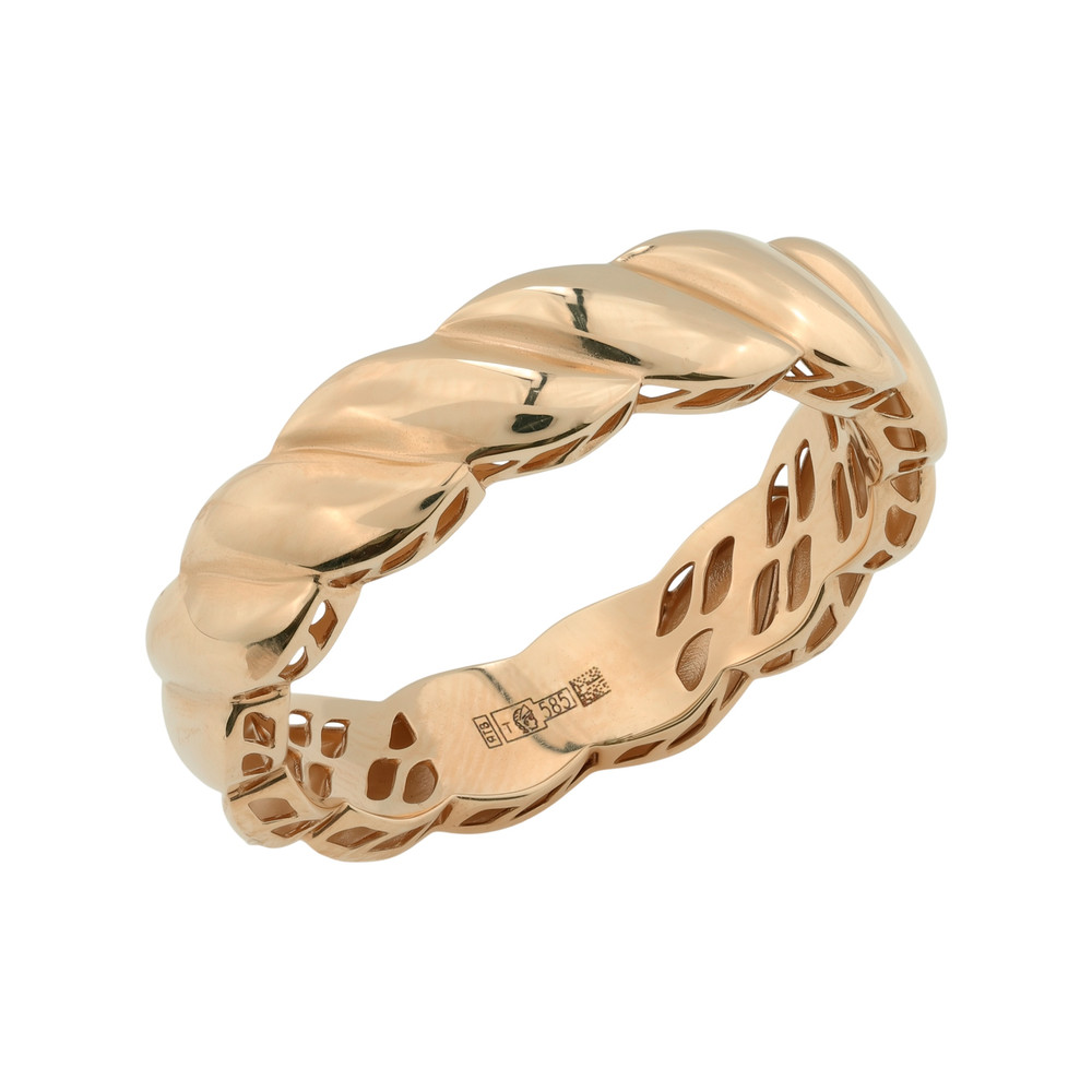 Кольцо из красного золота 585 пробы