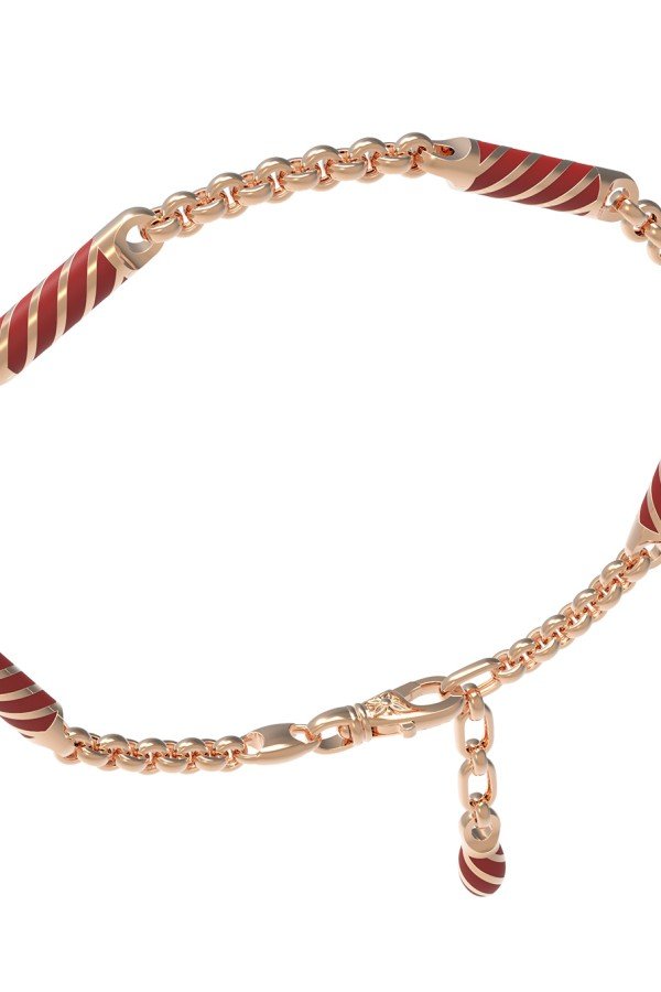 Браслет из золота c эмалью