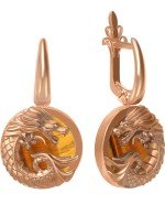 Серьги из золота 585 пробы