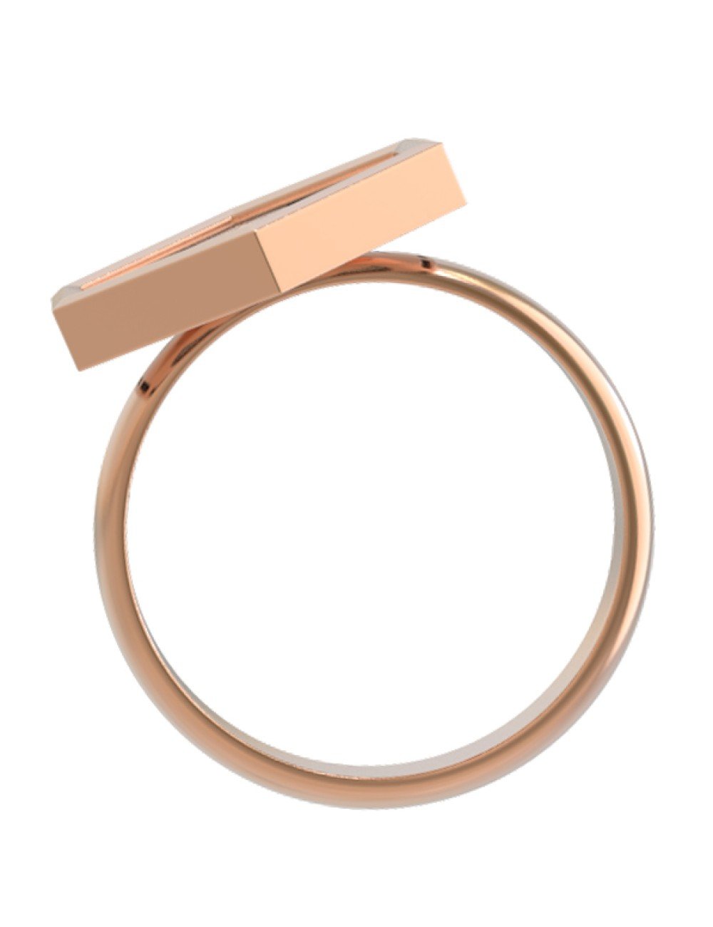 Кольцо из золота c перламутром