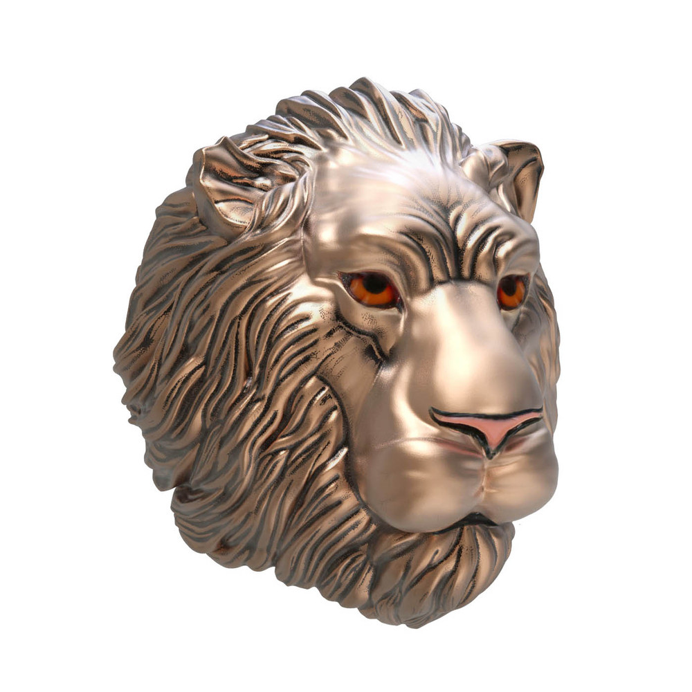 Кольцо из красного золота 585 пробы c эмалью