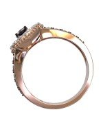 Кольцо из золота c бриллиантами