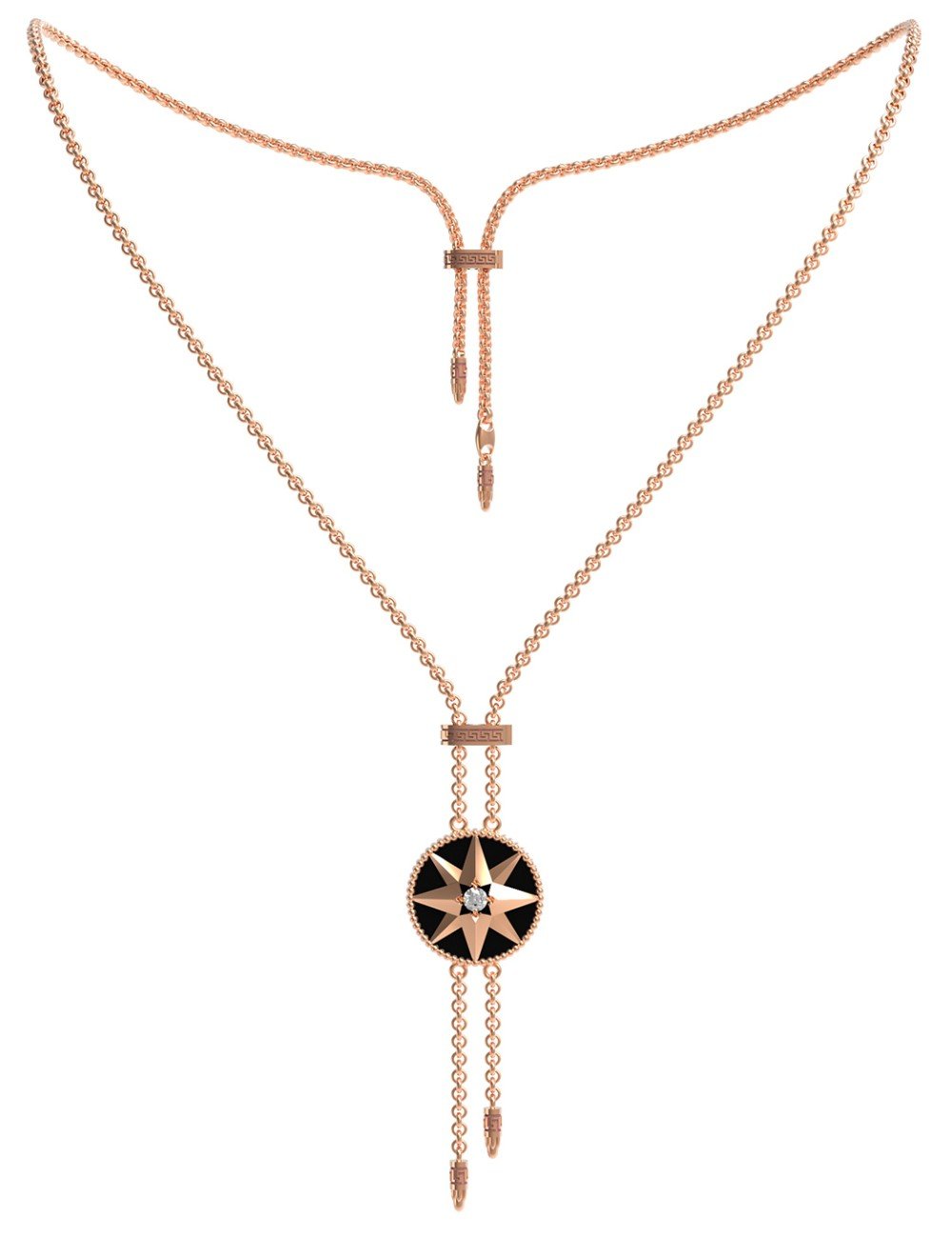 Колье из золота 585 пробы