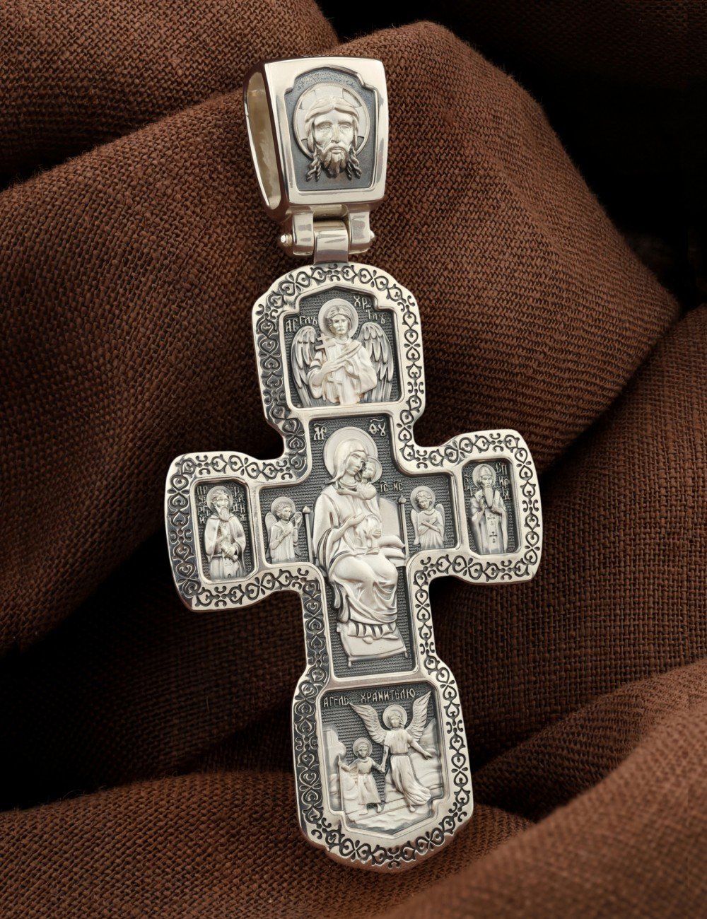 Крест из серебра