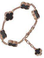 Браслет из золота c ониксом