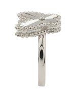 Кольцо из белого золота c рубином