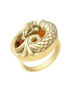 Кольцо из лимонного золота 585 пробы