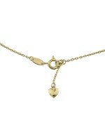 Колье из лимонного золота c бриллиантами