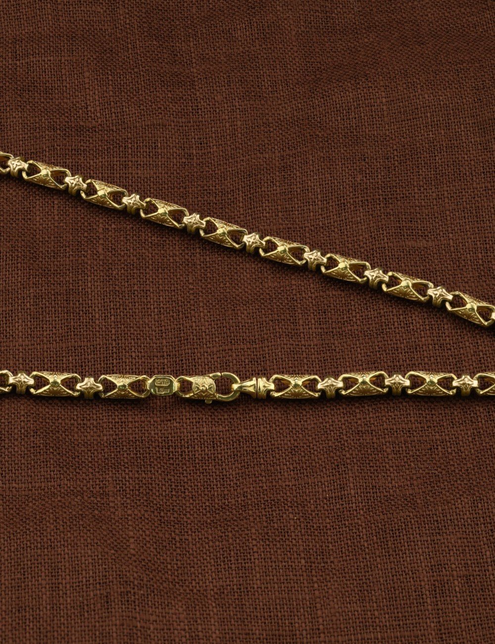 Цепь из лимонного золота