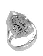 Кольцо из белого золота