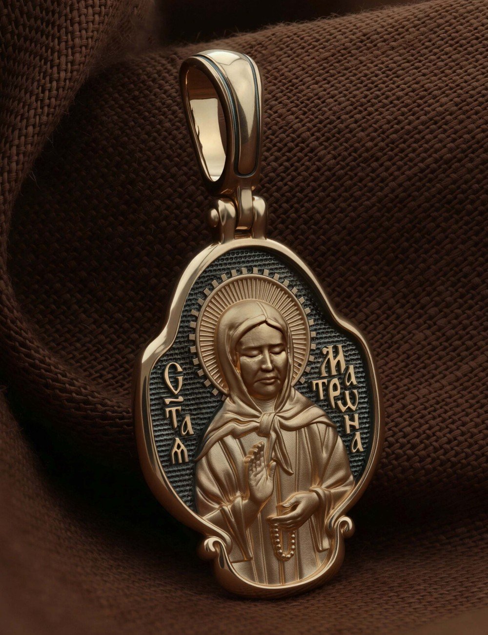 Образок из золота