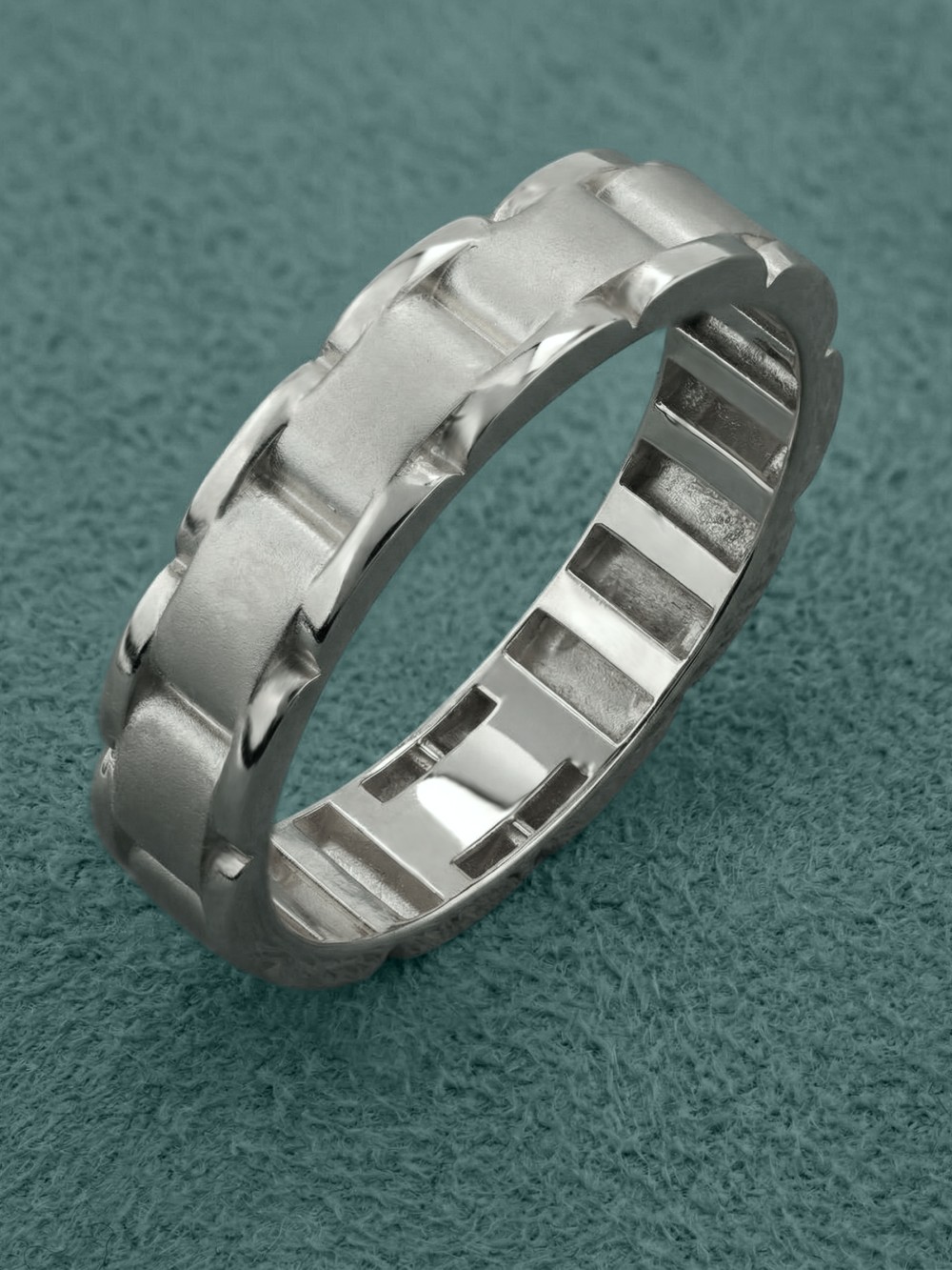 Кольцо из белого золота 585 пробы