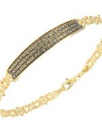 Браслет из лимонного золота