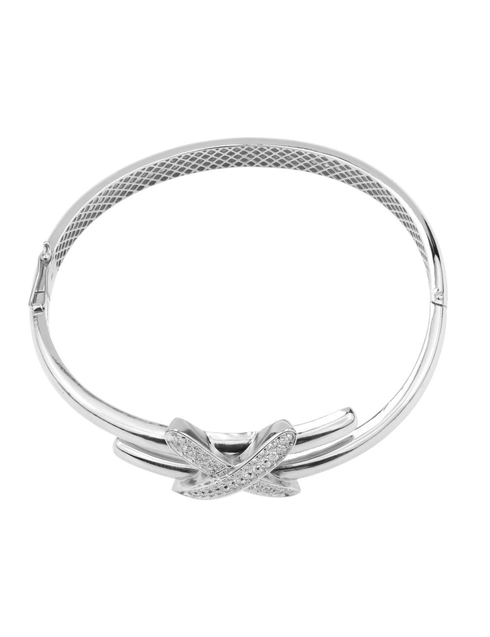 Браслет из белого золота c бриллиантами