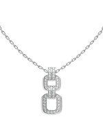 Колье из белого золота c бриллиантами