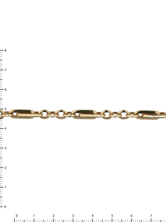 Браслет из красного золота 585 пробы