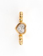 Кольцо из золота c бриллиантами