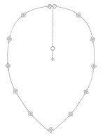 Колье из белого золота c бриллиантами