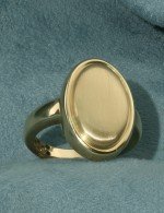 Кольцо из лимонного золота