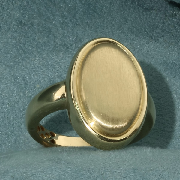 Кольцо из лимонного золота 585 пробы