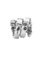 Подвеска из белого золота c бриллиантами