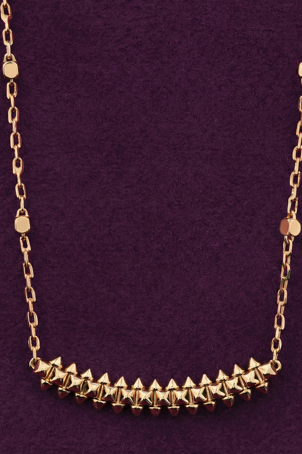 Колье из красного золота 585 пробы